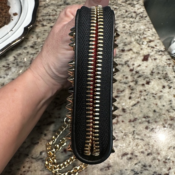 Christian louboutin panetone black leather - Picture 4 of 12